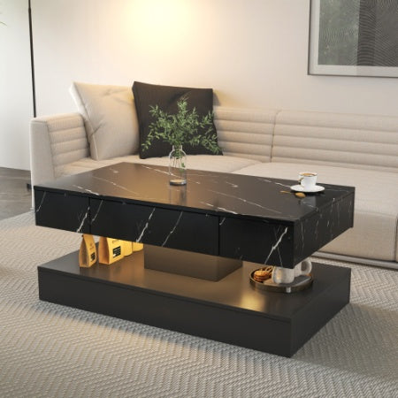 LED coffee table color options