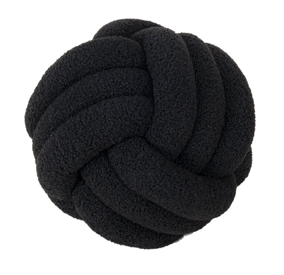 Soft Knot Cushion knotted ball pillow, view 5
