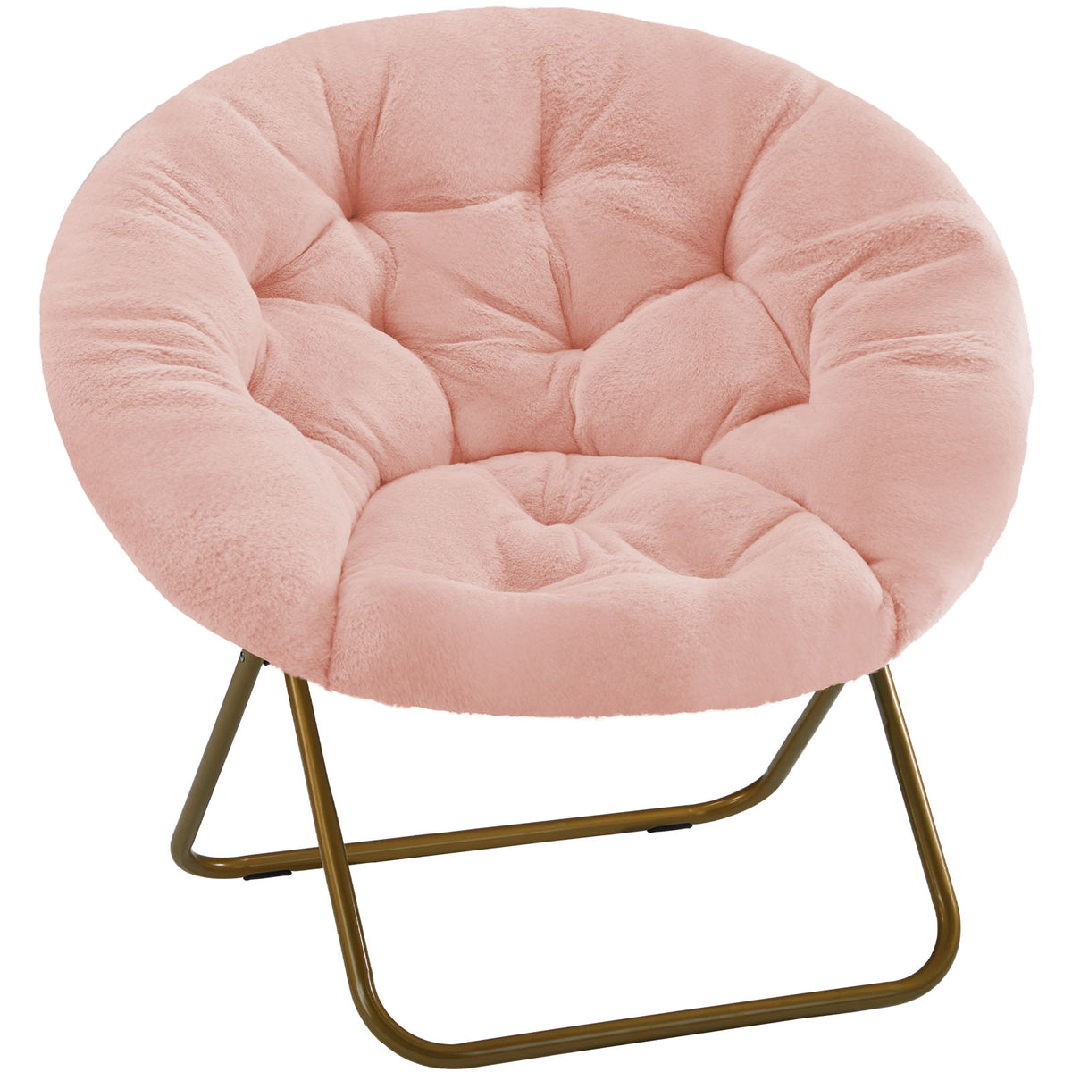 Saucer chair assembly