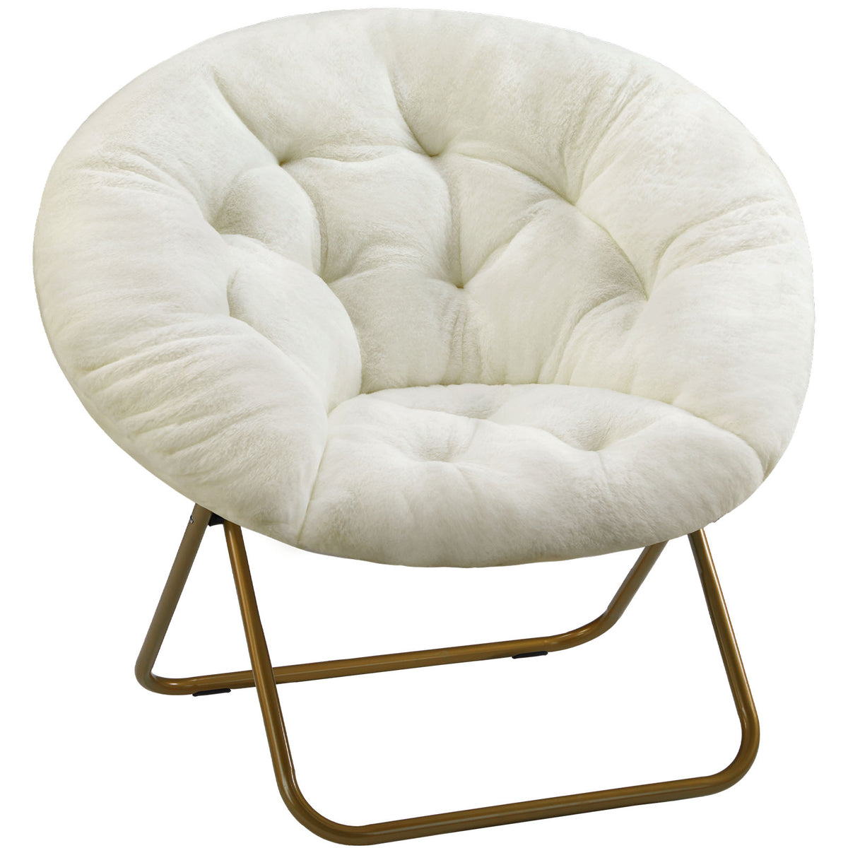 Cloud Nest Saucer Chair in gray